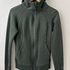 lululemon athletica Forest Green Full-Zip Hoodie